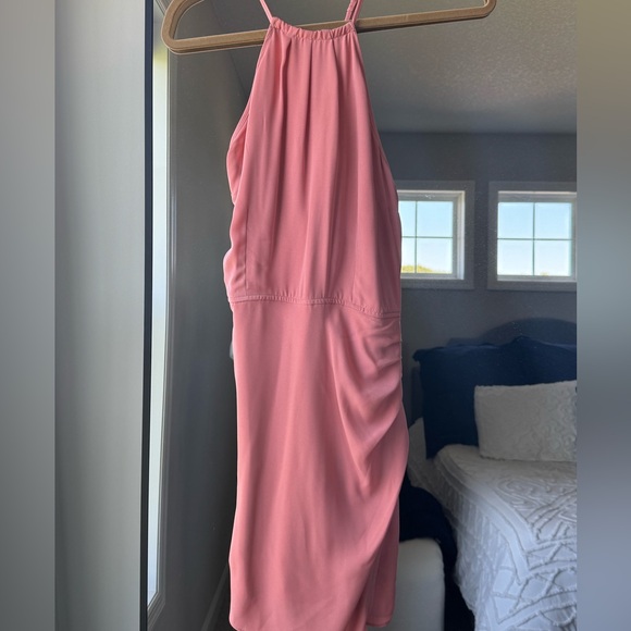 Abercrombie & Fitch Coral halter dress - Picture 3 of 5